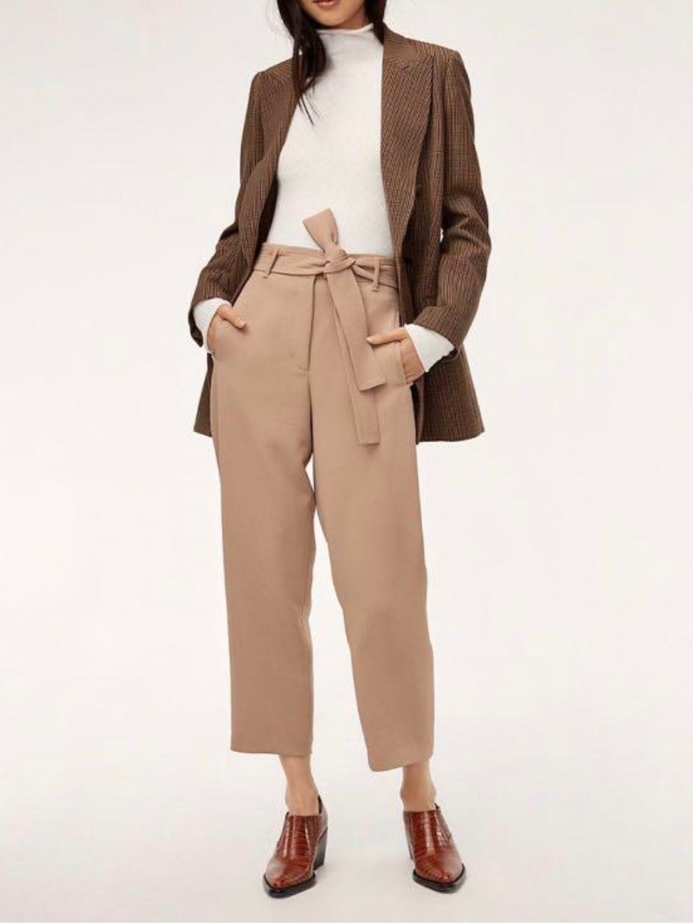 WILFRED (ARITZIA) Tie-Front Pants